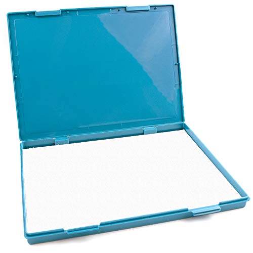 MaxMark Extra Large Dry No Ink Stamp Pad - 8.25" x 11.5" - Industrial Felt Pad