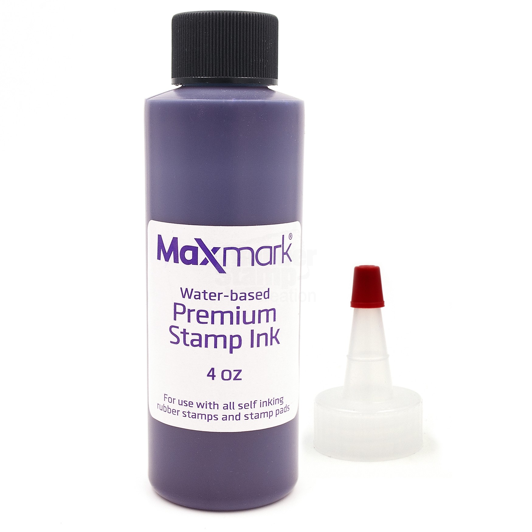 STAMP Ink Refill for Pre-Ink Stamps, 5 Colors Including Red, Green, Blue,  Orange, and Purple, Pack of 5