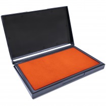 MaxMark Large Orange Stamp Pad - 4-1/4 by 7-1/4 - Premium Quality Felt Pad