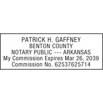 Notary Stamp for Arkansas State