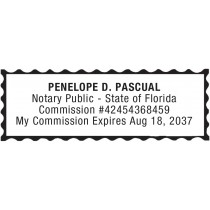 Notary Stamp for Florida State 1