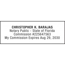 Notary Stamp for Florida State 2