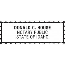 Notary Stamp for Idaho State
