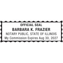 Notary Stamp for Illinois State