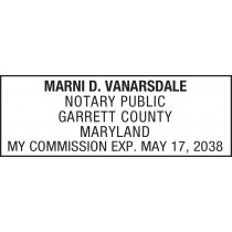 Notary Stamp for Maryland State