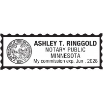Notary Stamp for Minnesota State