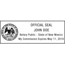 Notary Stamp for New Mexico State