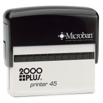 2000 Plus Printer 45 Self Inking Stamp 