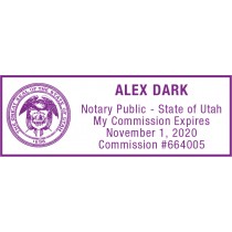 Notary Stamp for Utah State