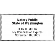 Notary Stamp for Washington State