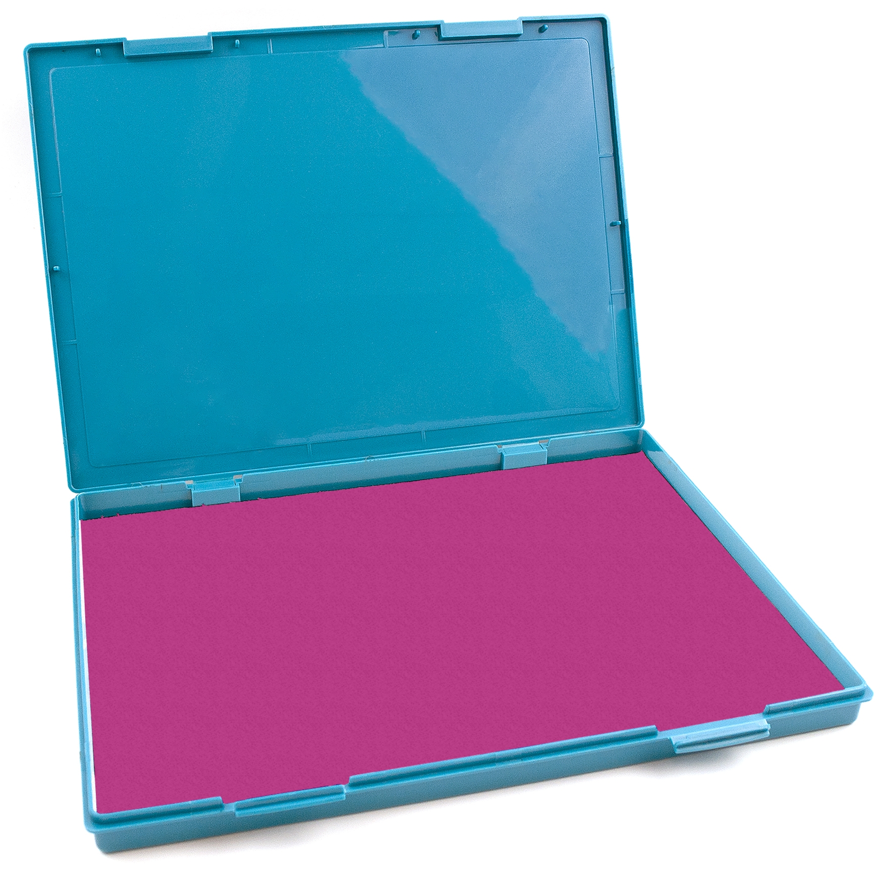 Extra Large Pink Ink Stamp Pad - 8.25" x 11.5" - Industrial Felt Pad