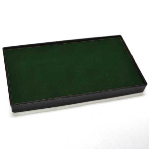 Replacement Pad for 2000 PLUS Printer 50 Self Inking Stamp - Green Ink Color
