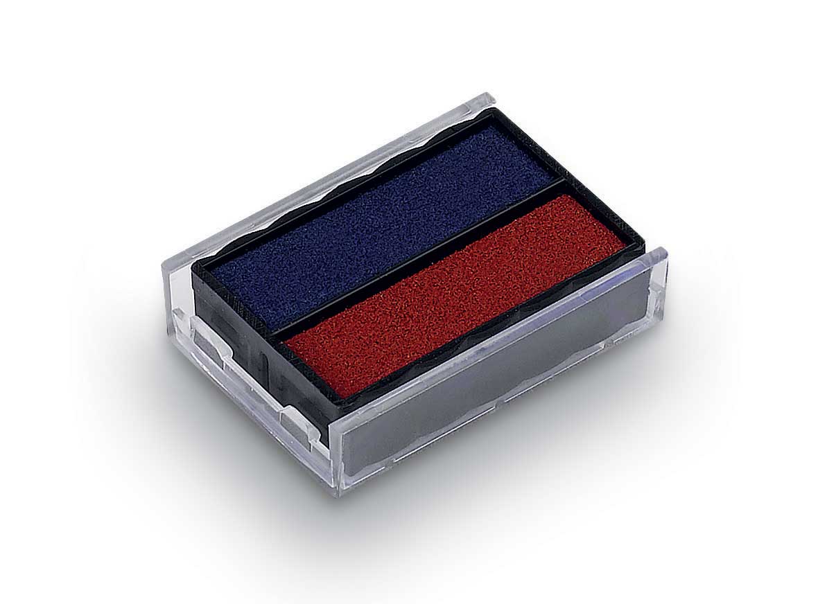 Replacement Pad for Trodat 4850 Self Inking Stamp - Blue/Red Ink Color